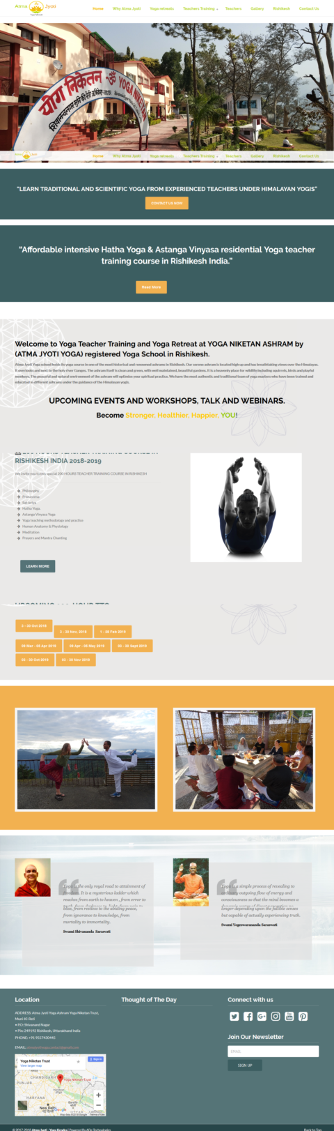 Yog Website